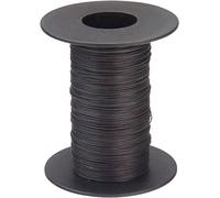 Donau Elektronik 110-1-100 Fil de câblage 1 x 0.04 mm² noir 100 m