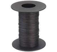 Donau Elektronik 110-1-100 Fil de câblage 1 x 0.04 mm² noir 100 m