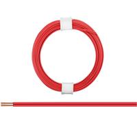 Donau Elektronik 114-00 Fil de câblage 2 x 0.08 mm² rouge 5 m