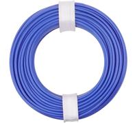 Donau Elektronik 125-012 Fil de câblage 1 x 0.25 mm² bleu 10 m