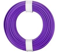 Donau Elektronik 125-016 Fil de câblage 1 x 0.25 mm² violet 10 m