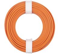 Donau Elektronik 125-017 Fil de câblage 1 x 0.25 mm² orange 10 m
