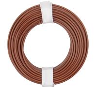 Donau Elektronik 125-018 Fil de câblage 1 x 0.25 mm² marron 10 m