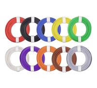 Donau Elektronik 125-MIX Fil de câblage 1 x 0.25 mm² multicolore 1 set
