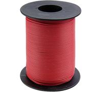 Donau Elektronik 125-S25-0 Fil de câblage 1 x 0.25 mm² rouge 25 m