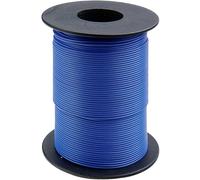 Donau Elektronik 125-S25-2 Fil de câblage 1 x 0.25 mm² bleu 25 m
