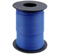 Donau Elektronik 125-S25-2 Fil de câblage 1 x 0.25 mm² bleu 25 m