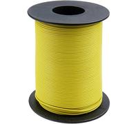 Donau Elektronik 125-S25-3 Fil de câblage 1 x 0.25 mm² jaune 25 m