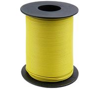 Donau Elektronik 125-S25-3 Fil de câblage 1 x 0.25 mm² jaune 25 m