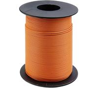 Donau Elektronik 125-S25-7 Fil de câblage 1 x 0.25 mm² orange 25 m