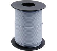Donau Elektronik 125-S25-9 Fil de câblage 1 x 0.25 mm² gris 25 m