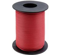 Donau Elektronik 125-S50-0 Fil de câblage 1 x 0.25 mm² rouge 50 m