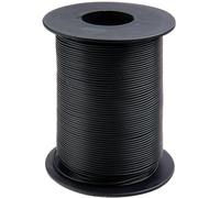 Donau Elektronik 125-S50-1 Fil de câblage 1 x 0.25 mm² noir 50 m