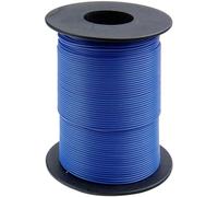 Donau Elektronik 125-S50-2 Fil de câblage 1 x 0.25 mm² bleu 50 m