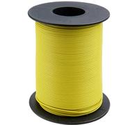 Donau Elektronik 125-S50-3 Fil de câblage 1 x 0.25 mm² jaune 50 m