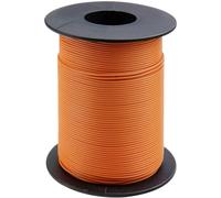 Donau Elektronik 125-S50-7 Fil de câblage 1 x 0.25 mm² orange 50 m