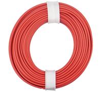 Donau Elektronik 150-010 Fil de câblage 1 x 0.50 mm² rouge 10 m