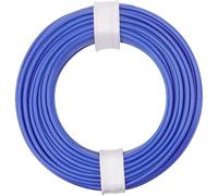 Donau Elektronik 150-012 Fil de câblage 1 x 0.50 mm² bleu 10 m