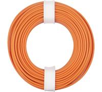 Donau Elektronik 150-017 Fil de câblage 1 x 0.50 mm² orange 10 m
