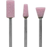 Donau Elektronik 1611 3 différentes meules sur tige en corindon 1 pc(s)