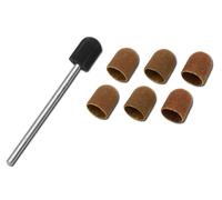 Donau Elektronik 1627 SET de capuchons abrasifs 6 pcs. Ø 5 mm avec support Diamètre 5 mm 1 set
