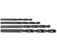 Donau Elektronik 1720 HSS Jeu de forets pour le métal 4 pièces 0.4 mm, 0.6 mm, 0.8 mm, 1 mm meulé tige cylindrique 1 set