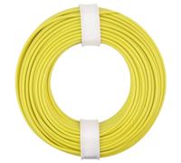 Donau Elektronik 175-013 Fil de câblage LiY 1 x 0.75 mm² jaune 1 pc(s)