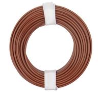 Donau Elektronik 175-018 Fil de câblage LiY 1 x 0.75 mm² marron 1 pc(s)