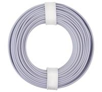 Donau Elektronik 175-019 Fil de câblage LiY 1 x 0.75 mm² gris 1 pc(s)