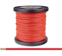 Donau Elektronik 218-00-100 Fil de câblage 2 x 0.14 mm² rouge 100 m
