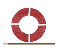 Donau Elektronik 218-08-25 Fil de câblage 2 x 0.14 mm² rouge, marron 25 m