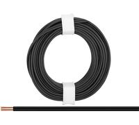 Donau Elektronik 218-11 Fil de câblage 2 x 0.14 mm² noir 5 m