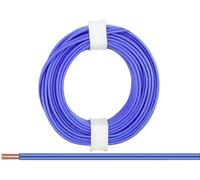 Donau Elektronik 218-22 Fil de câblage 2 x 0.14 mm² bleu 5 m