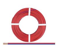 Donau Elektronik 225-020 Fil de câblage 2 x 0.25 mm² rouge-bleu 50 m