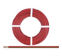 Donau Elektronik 225-080 Fil de câblage 2 x 0.25 mm² rouge-marron 50 m