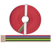 Donau Elektronik 225-885-10 Fil de câblage 8 x 0.25 mm² noir, rouge, bleu, gris, vert, blanc, jaune, marron 10 m