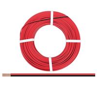 Donau Elektronik 275-01-25 Fil de câblage LiY-Z 2 x 0.75 mm² rouge-noir 1 pc(s)