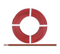 Donau Elektronik 275-08-25 Fil de câblage 2 x 0.75 mm² rouge-marron 25 m