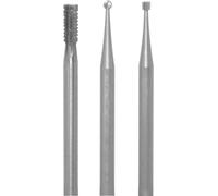 Donau Elektronik 3 fraises différentes de diamètre 1,4 et 2,3 mm