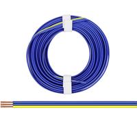 Donau Elektronik 318-223 Fil de câblage 3 x 0.14 mm² bleu, jaune 5 m
