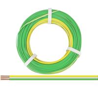 Donau Elektronik 318-354-25 Fil de câblage 3 x 0.14 mm² jaune, blanc, vert 25 m