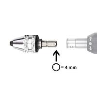 Donau Elektronik Adaptateur 1/4" vers mini-embouts 4 mm