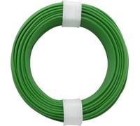 Donau Elektronik Fil de câblage 118-4 1 x 0.14 mm² Vert 10 m
