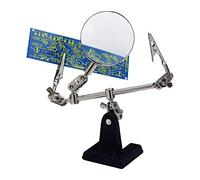Donau Elektronik Hh2 de Montage/Support pour Planche avec Lampe à LED et loupe