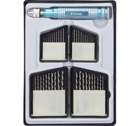 Donau Elektronik HSS250 HSS Jeu de forets pour le métal 0.3 mm, 0.4 mm, 0.5 mm, 0.6 mm, 0.8 mm, 0.9 mm, 1 mm, 1.1 mm, 1.2 mm, 1.3