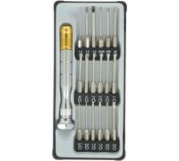 Donau Elektronik MBS18 Jeu d'embouts 18 pièces TORX® intérieur