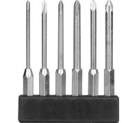 Donau Elektronik MBS71 Jeu d'embouts 6 pièces cruciforme Phillips, vis Pozidriv