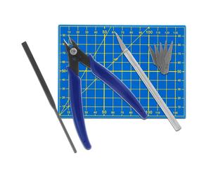 Donau Elektronik MS09 Jeu d'outils pour modélisme en sacoche 9 pièces