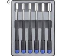 Donau Elektronik Jeu de tournevis 6 pièces 6 pans extérieurs pour électronique et mécanique