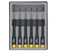 Donau Elektronik pour lélectronique et la mécanique de précision Jeu de tournevis 6 pièces 6 pans intérieurs